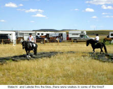 Going thru the tires